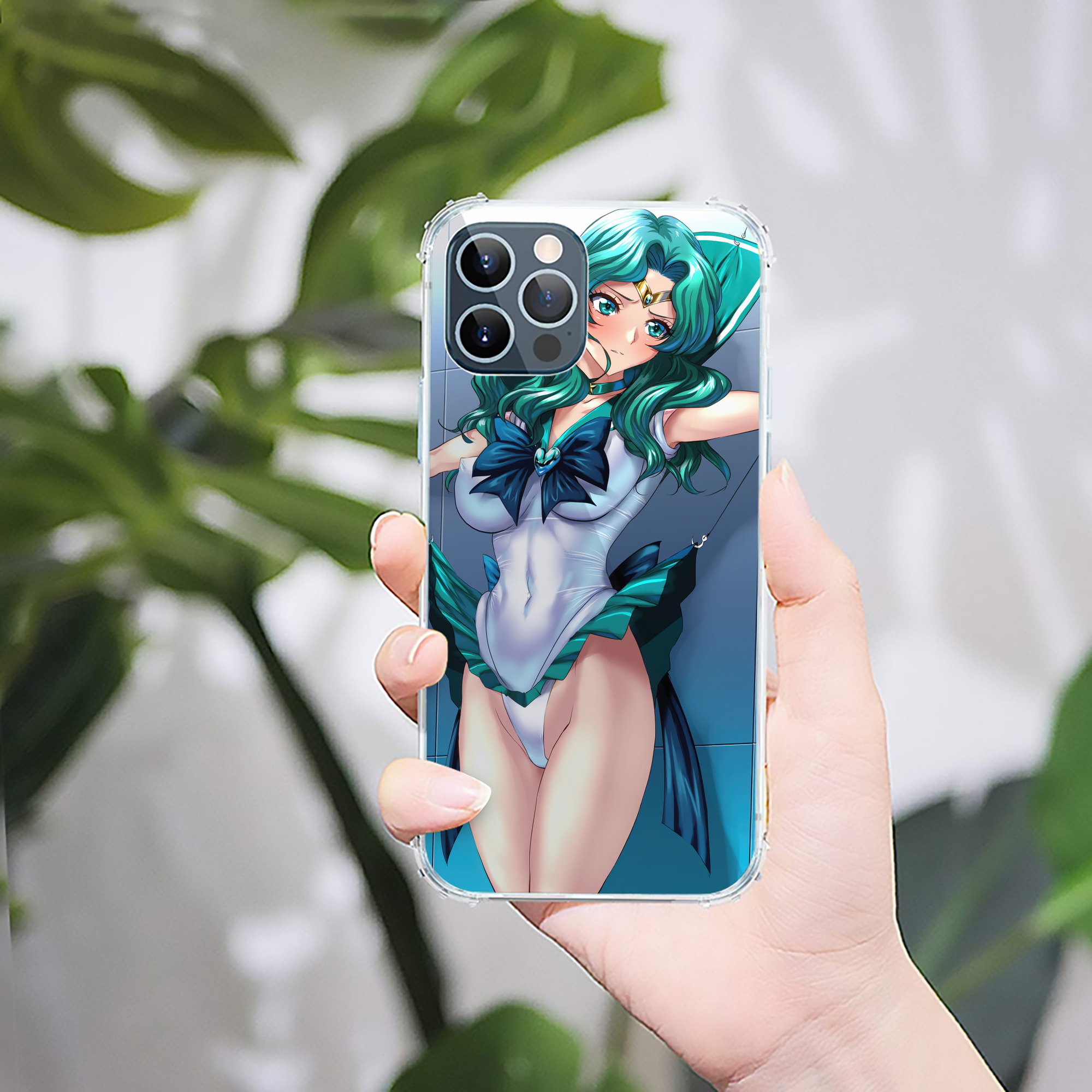 （画像用） 美少女戦士セーラームーン Sailor Moon 【iPhone 12シリーズ対応】透明スマホケース（クリアソフトケース）